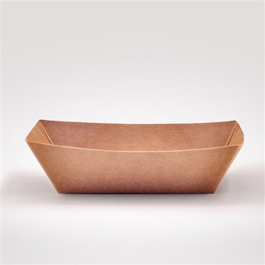 Brown Food Trays